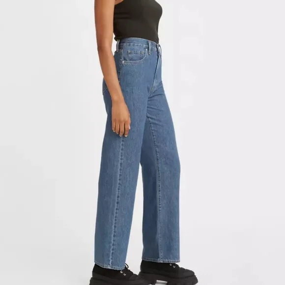 Levi's High Rise Straight Leg Jeans 31 NWT - Picture 3 of 8